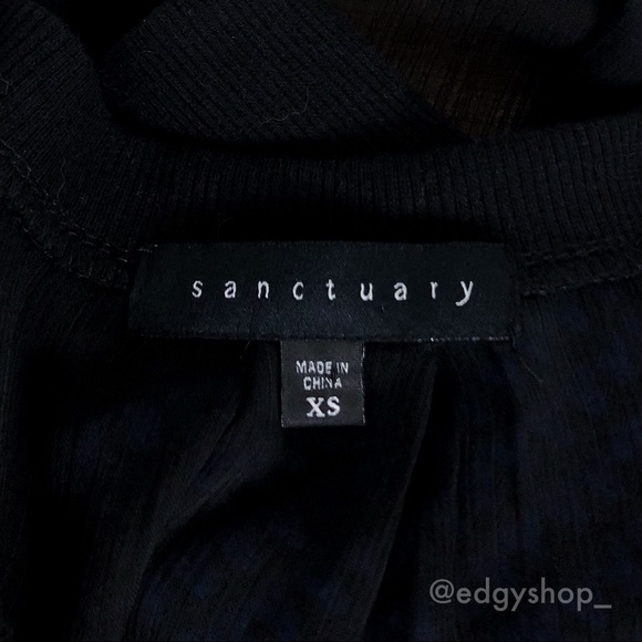 Sanctuary | Mixed Media Hi Lo Sweater - Picture 4 of 6